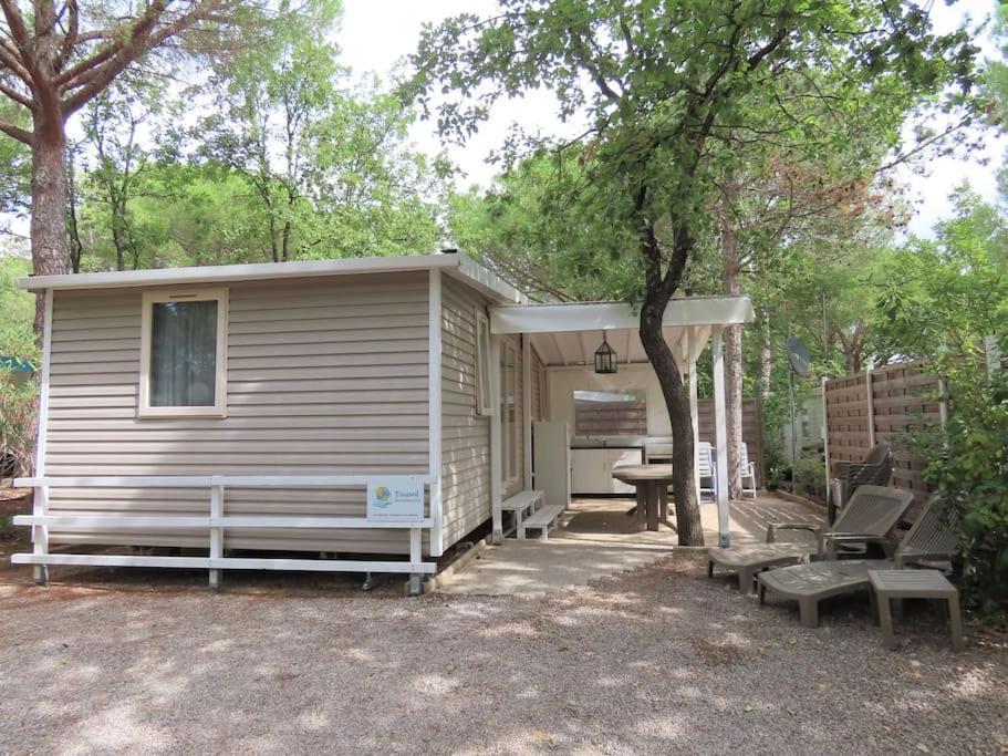 Mobile Home 6-Pers Camping Lei Suves-Cotes D'Azur-Including Airco Roquebrune-sur-Argens Exterior foto