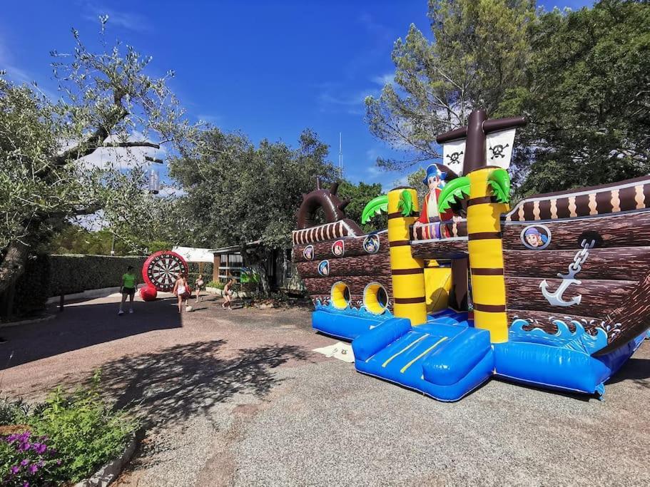 Mobile Home 6-Pers Camping Lei Suves-Cotes D'Azur-Including Airco Roquebrune-sur-Argens Exterior foto