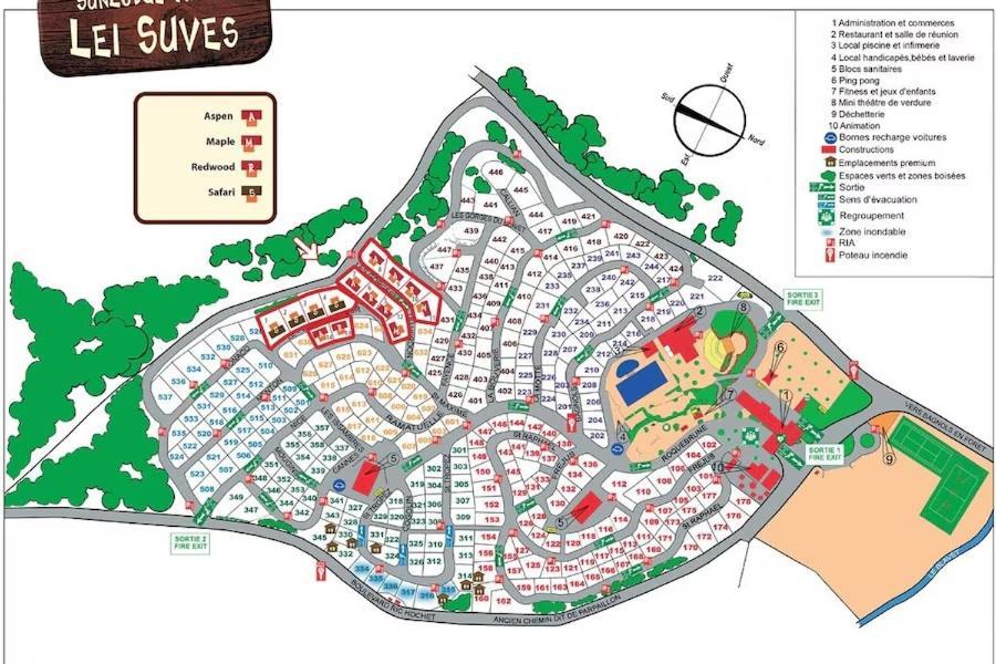 Mobile Home 6-Pers Camping Lei Suves-Cotes D'Azur-Including Airco Roquebrune-sur-Argens Exterior foto